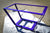 40x10 Flat Bar Steel Table frames powdercoated purple Action Sheetmetal Roofing