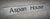 Aspen House Laser Cut Signage